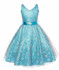 Girl Dress Kids Wedding Bridesmaid Children Girls Dresses Summer 2016 Evening Party Princess Costume Lace Teenage Girls Clothes