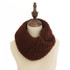18 Colors Warm Winter Knitted Scarf Women Fashion Scarves Neck Circle Wool Cashmere Scarves Pashmina Scarf FS047