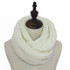 18 Colors Warm Winter Knitted Scarf Women Fashion Scarves Neck Circle Wool Cashmere Scarves Pashmina Scarf FS047