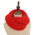 18 Colors Warm Winter Knitted Scarf Women Fashion Scarves Neck Circle Wool Cashmere Scarves Pashmina Scarf FS047