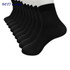 Deodorant mature sock VOT7 vestitiy summer fashion 10 Pairs Bamboo Fiber Ultra-thin Elastic Silky Short Silk Socks A 17