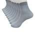 Deodorant mature sock VOT7 vestitiy summer fashion 10 Pairs Bamboo Fiber Ultra-thin Elastic Silky Short Silk Socks A 17