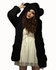2018 Autumn Winter Sweatshirt Women Coat Warm Fleece Jacket Lovely Bear Ear Casual Black White Hoodie Chaquetas Mujer Plus size