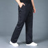 Autumn Winter Men Cargo Pants With Side Zipper Pockets Casual Cotton Urban Tactical Pants Loose Joggers Long Trousers L-4XL