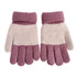 Autumn Winter Kids Gloves Boys Girls Mittens Thick Warm Cashmere Student Five Fingers Gloves