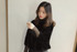Autumn Turtleneck Lace Patchwork Velvet Hoodies Women Tops Loose Casual Velvet Hoodies Pullovers Sweatshirts