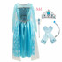2018 Fashion Custom Anna Elsa Girls Girl Dresses Princess Dress Kids Party Vestidos Baby Children Cosplay Dress Wedding Clothing