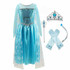 2018 Fashion Custom Anna Elsa Girls Girl Dresses Princess Dress Kids Party Vestidos Baby Children Cosplay Dress Wedding Clothing