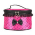 VSEN Hot 11colors beauty Women girls Cosmetic Bag Travel Makeup Storage Organizer Box Beauty Case bags with mirror