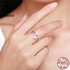 VOROCO 2017 Authentic 925 Sterling Silver Twisting Romance Natural Freshwater Pearl Rings for Women Ring Fine Jewelry VSR081