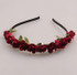 2017 Cute Rose Flower Crown Festival Headband Headwear Wedding Garland Floral Hairband Accessories