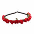 2017 Cute Rose Flower Crown Festival Headband Headwear Wedding Garland Floral Hairband Accessories