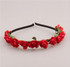 2017 Cute Rose Flower Crown Festival Headband Headwear Wedding Garland Floral Hairband Accessories