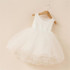 2017 cute children clothing flower girl dress pearls baby girls birthday dresses princess party dress girls tutu dress vestidos