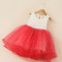 2017 cute children clothing flower girl dress pearls baby girls birthday dresses princess party dress girls tutu dress vestidos
