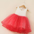 2017 cute children clothing flower girl dress pearls baby girls birthday dresses princess party dress girls tutu dress vestidos