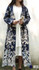 Autumn chinese style dragon design double layer long trench coat cotton linen windbreaker casual overcoat shell outer garment