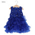 Girl Summer Dress Formal Bridesmaid Kids Clothing Bowknot Tutu Dress Baby Girls Wedding Party Dress 2017 Infant Princess Dresses