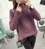 Autumn Winter Turtleneck Sweater Women 2017 New Design Green Thick Tricot Women Sweater And Pullover Female Jumper Tops LU405