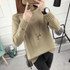 Autumn Winter Turtleneck Sweater Women 2017 New Design Green Thick Tricot Women Sweater And Pullover Female Jumper Tops LU405