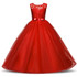 2018 Elegant Teenage Girl Party Dress For Kids Girls Dresses Formal Clothes Wedding Children Clothing Tutu Princess prom Dress