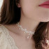 RscvonM Woman chokers 2017 Handmade Gothic handmade fashion white vintage lace women's choker necklace jewelry accessories C347