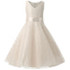 girls party wear dress kids 2017 flower lace children girls elegant ceremonies wedding birthday dresses teenagers prom gowns