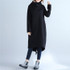 ARCSINX Plus Size Women BTS 2017 Autumn Winter Fleece Warm Women Hoodies Oversized Turtleneck Black Femlae Long Sweatshirts