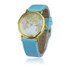 Lovesky Fashion 2016 Womens Watches Retro World Map Design Leather Alloy Band Analog Quartz Wrist Watch Freeshipping & Wholesale