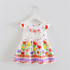 BibiCola Baby Dresses for Girls Summer Cotton Baby Dress Sleeveless Cute Floral Princess Party Dresses Baby Girl Summer Costumes