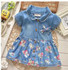 BibiCola 0-2Years/2017 spring autumn kids girls jackets coats  Denim  children coat brand baby clothing kids clothes