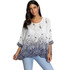 BHflutter 2018 Women Blouse Shirt Plus Size 4XL 5XL 6XL Batwing Sleeve Chiffon Tops Floral Print Casual Summer Blouses Blusas