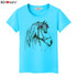 BGtomato New arrival Beautiful horse shirt casual top tees cool t shirt women brand new clothes fashion t-shirt plus size