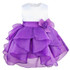 Kids Infant Girls Flower Wedding Dresses Petals Dress Children Bridesmaid Toddler Elegant Dress Pageant Bridal Tulle Party Dress
