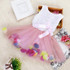 Kids Girls Flower Dress Baby Girl Butterfly Birthday Party Dresses Children Fancy Princess Ball Gown Wedding Clothes