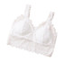 2017 Sexy Women Lace Crochet Bralette Bralet Bra Bustier Crop Top Floral Cami Padded Tank Tops 5299