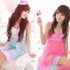 2017 Sexy Women Deep V Nightdress Nightgown Lace Lingerie Babydoll Women Sleepwear Nightwear