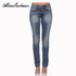 Alice & Elmer Mid Waist Skinny Women Jeans Woman Jeans For Girls Stretch Jeans Female Pants