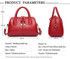 ALCEVR Women Bags 2017 Fashion Women Leather Shoulder Bags High Quality lady handbags women famous brands Bags bolsa feminina