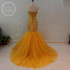 2017 Sparkle Crystals Beaded Pink African Prom Dresses Mermaid Black Girls Luxury Gold Party Dress Corset Long Evening Gowns