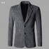 2017 Casual Men Blazer business Slim fit Costume Homme Suit Blazer Masculino Male Woolen Suits Jacket blazer hombres ocasionales