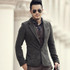 2017 Casual Men Blazer business Slim fit Costume Homme Suit Blazer Masculino Male Woolen Suits Jacket blazer hombres ocasionales