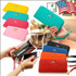 2016 luxury women wallets famous brand Long bow wallet zipper purses PU Leather wallets for women coin bag hot sale lady purses
