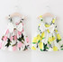 New 2016 Children Kids Girl's Casual Dresses Spring Summer Girls Lace Dress Princess Mini Dress Kid Baby Bow Clothes