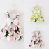 New 2016 Children Kids Girl's Casual Dresses Spring Summer Girls Lace Dress Princess Mini Dress Kid Baby Bow Clothes