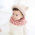Warm Scarfs Kids Knitted Collar Winter Warm Scarf for Children Baby Girls Baby Scarf O Ring Neck Scarves