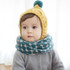 Warm Scarfs Kids Knitted Collar Winter Warm Scarf for Children Baby Girls Baby Scarf O Ring Neck Scarves