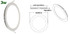 Dimmable Ultra thin 10pcs/lot 3W/4W/6W/9W/12W/15W/25W LED Ceiling Recessed Grid Downlight/Slim Round Panel Light