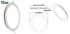 Dimmable Ultra thin 10pcs/lot 3W/4W/6W/9W/12W/15W/25W LED Ceiling Recessed Grid Downlight/Slim Round Panel Light