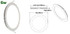 Dimmable Ultra thin 10pcs/lot 3W/4W/6W/9W/12W/15W/25W LED Ceiling Recessed Grid Downlight/Slim Round Panel Light